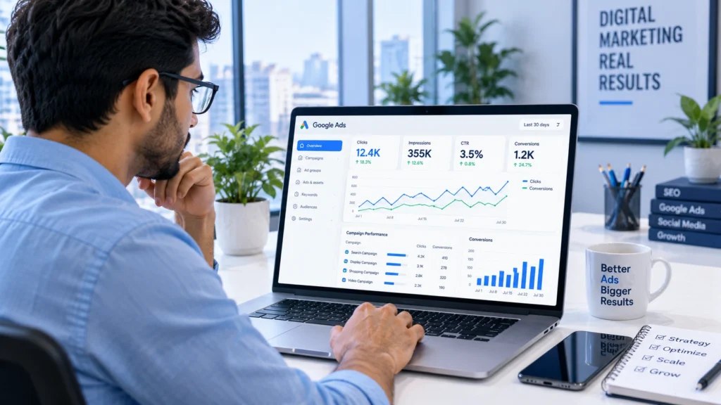 PPC services in Mohali Google Ads management
