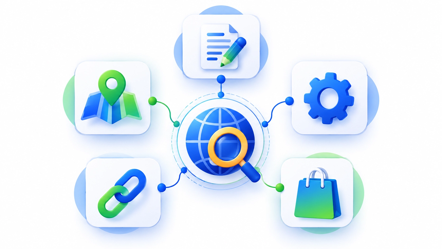 types of SEO services local technical on-page off-page ecommerce